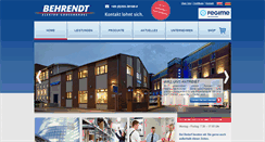 Desktop Screenshot of behrendt-egh.de